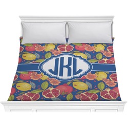 Pomegranates & Lemons Comforter - King (Personalized)