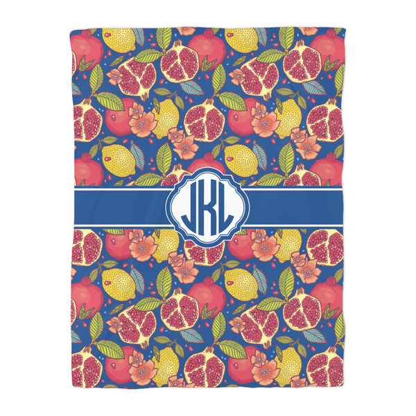 Pomegranates & Lemons Comforter - Twin - Front