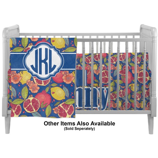 Pomegranates & Lemons Crib - Profile Sold Seperately