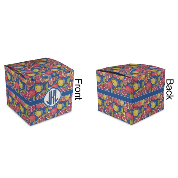 Pomegranates & Lemons Cubic Gift Box - Approval