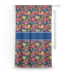 Pomegranates & Lemons Curtain Panel - Custom Size