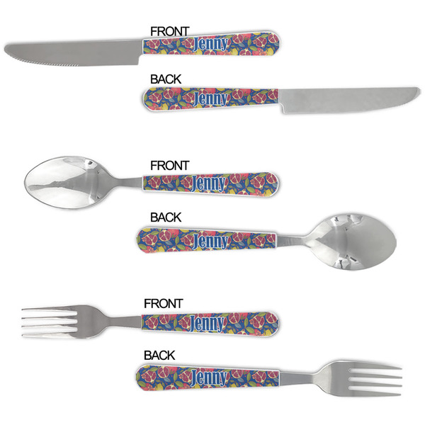 Pomegranates & Lemons Cutlery Set - APPROVAL
