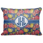 Pomegranates & Lemons Decorative Baby Pillowcase - 16"x12" (Personalized)