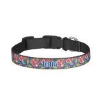 Pomegranates & Lemons Dog Collar - Large (Personalized)