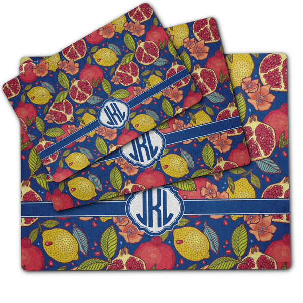 Pomegranates & Lemons Dog Food Mat - MAIN (sm, med, lrg)
