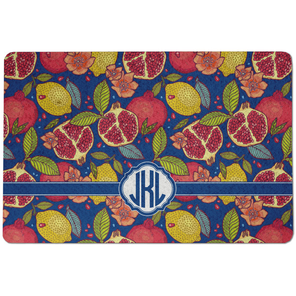Pomegranates & Lemons Dog Food Mat - Small without bowls