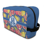 Pomegranates & Lemons Toiletry Bag / Dopp Kit (Personalized)
