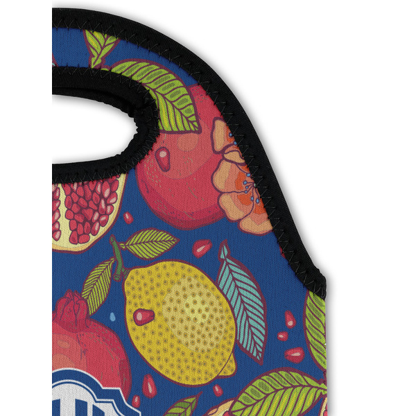 Pomegranates & Lemons Double Wine Tote - Detail 1 (new)