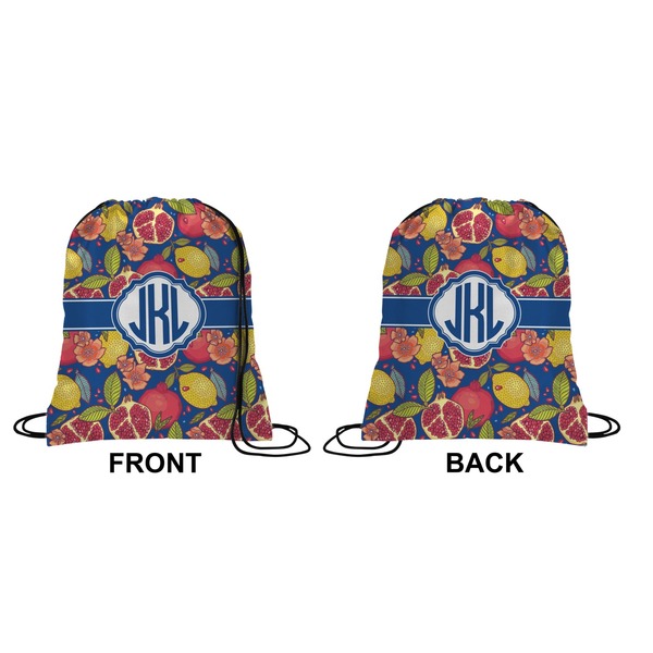 Pomegranates & Lemons Drawstring Backpack