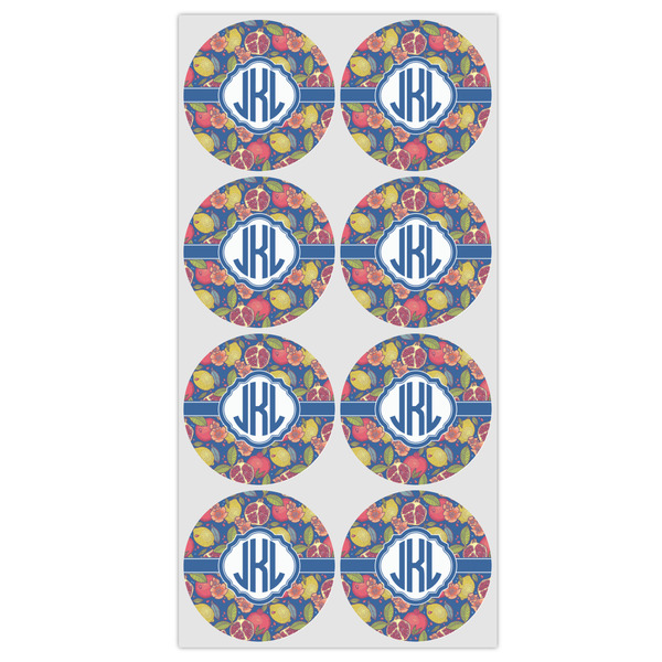 Pomegranates & Lemons Drink Topper - Medium - Set of 12