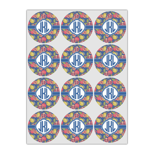 Pomegranates & Lemons Drink Topper - Small - Set of 12