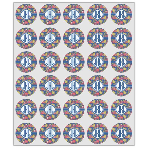 Pomegranates & Lemons Drink Topper - XSmall - Set of 30