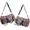 Pomegranates & Lemons Duffle bag small front and back sides