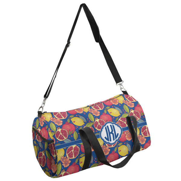 Custom Pomegranates & Lemons Duffel Bag - Small (Personalized)
