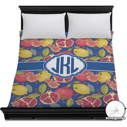 Pomegranates & Lemons Duvet Cover - Full / Queen (Personalized)