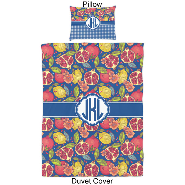 Pomegranates & Lemons Duvet Cover Set - Twin - Approval