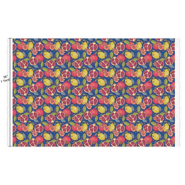 Pomegranates & Lemons Fabric Full Yard