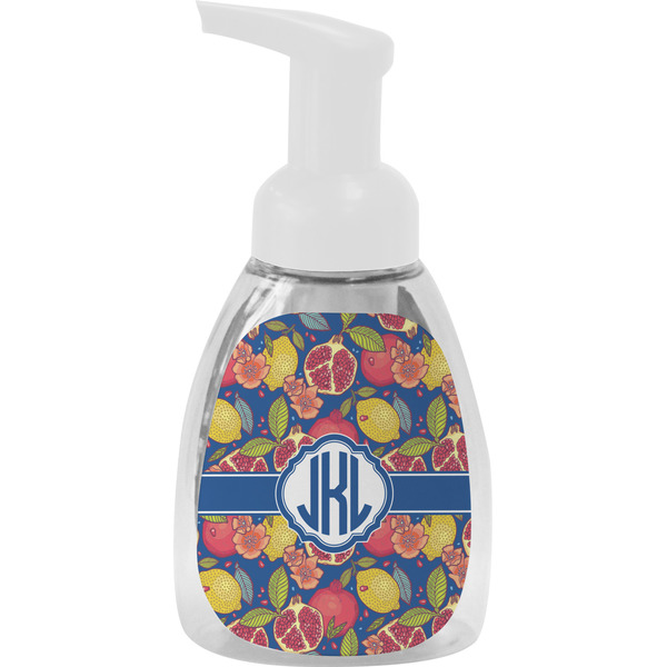 Custom Pomegranates & Lemons Foam Soap Bottle (Personalized)