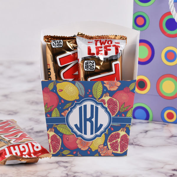 Pomegranates & Lemons French Fry Favor Box - w/ Treats View