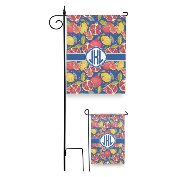 Pomegranates & Lemons Garden Flag - PARENT/MAIN