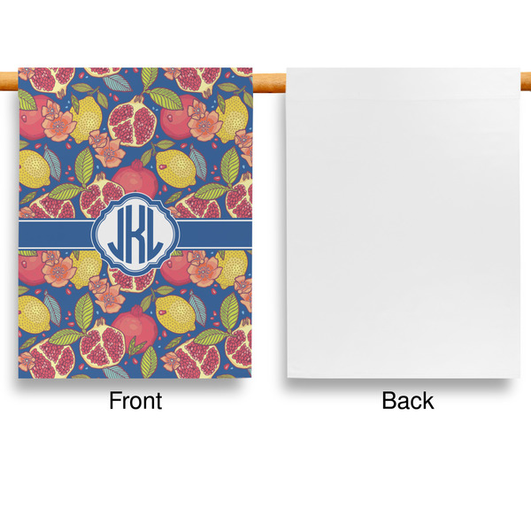 Pomegranates & Lemons Garden Flags - Large - Single Sided - APPROVAL