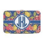 Pomegranates & Lemons Genuine Leather Small Framed Wallet (Personalized)