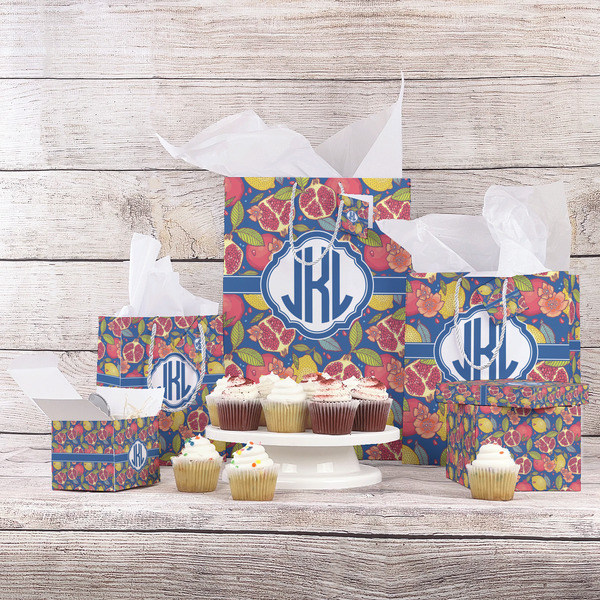 Pomegranates & Lemons Gift Bags - In Context