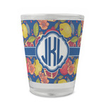 Pomegranates & Lemons Glass Shot Glass - 1.5 oz - Set of 4 (Personalized)