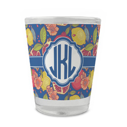 Pomegranates & Lemons Glass Shot Glass - 1.5 oz - Set of 4 (Personalized)