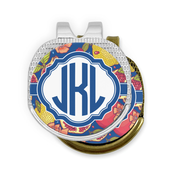 Pomegranates & Lemons Golf Ball Marker Hat Clip - PARENT/MAIN