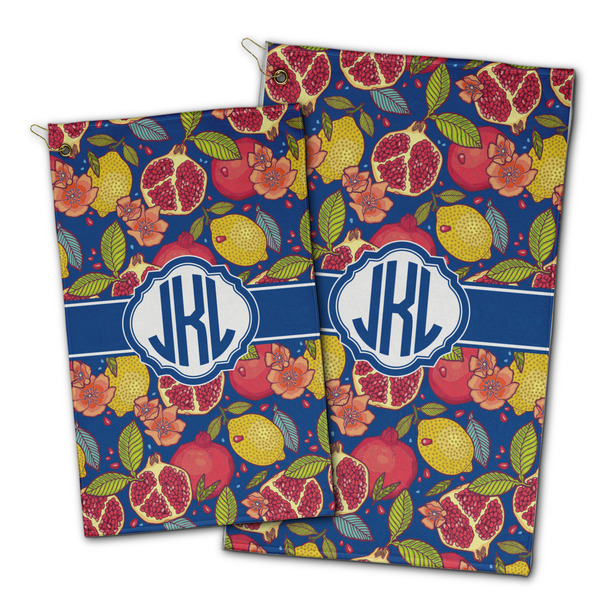 Pomegranates & Lemons Golf Towel - PARENT (small and large)