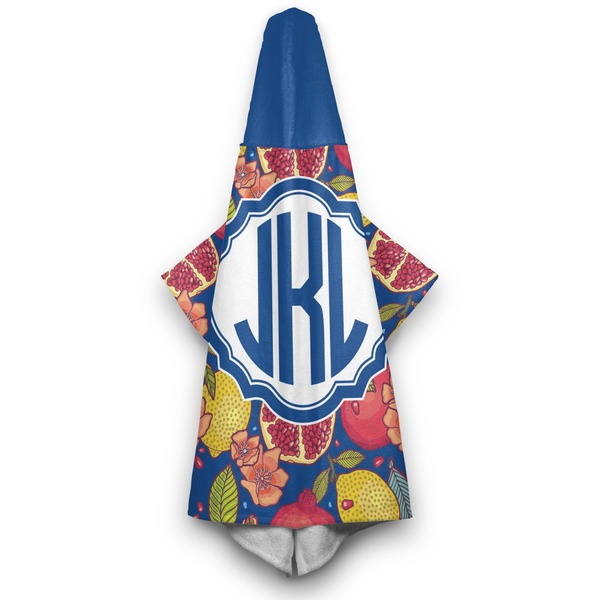 Pomegranates & Lemons Hooded Towel - Hanging