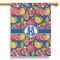 Pomegranates & Lemons 28" House Flag (Personalized)