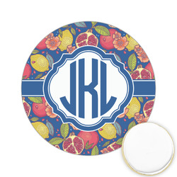 Pomegranates & Lemons Printed Cookie Topper - 2.15" (Personalized)