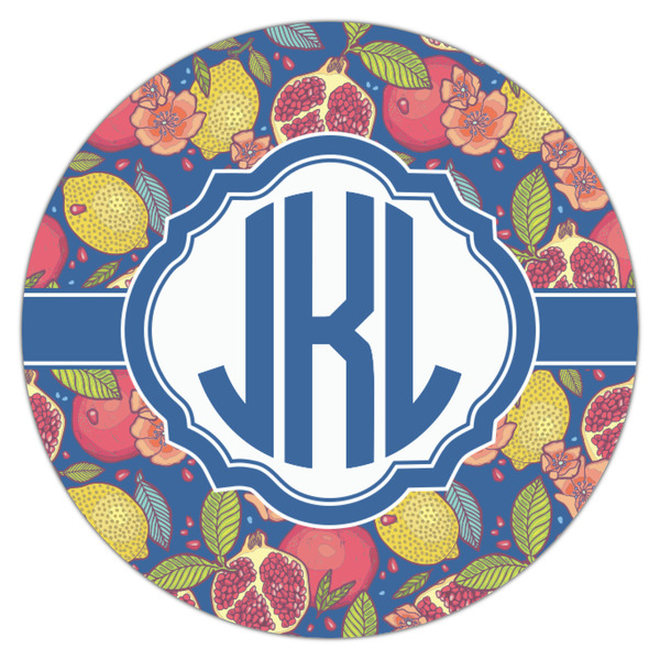 Pomegranates & Lemons Icing Circle - Small - Single