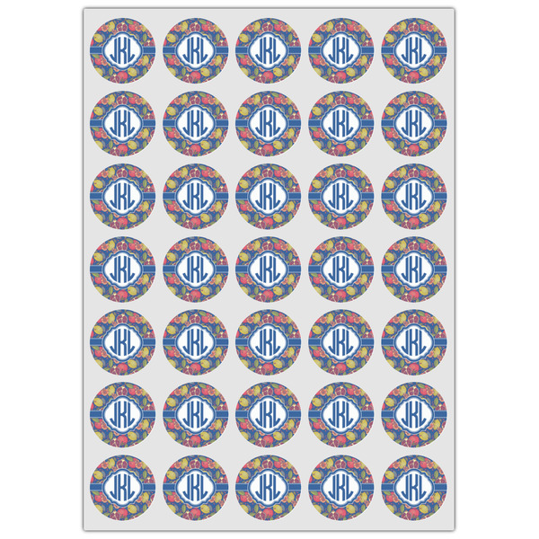 Pomegranates & Lemons Icing Circle - XSmall - Set of 35