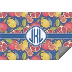 Pomegranates & Lemons Indoor / Outdoor Rug - 6'x8' w/ Monogram