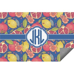 Pomegranates & Lemons Indoor / Outdoor Rug (Personalized)