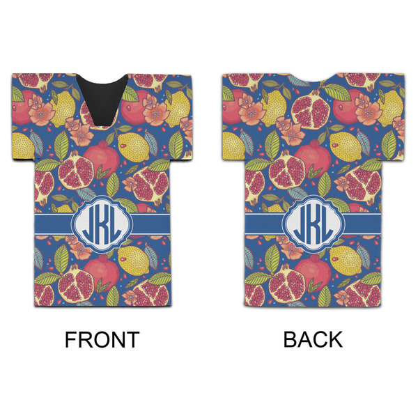 Pomegranates & Lemons Jersey Bottle Cooler - APPROVAL