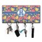 Pomegranates & Lemons Key Hanger w/ 4 Hooks w/ Monogram