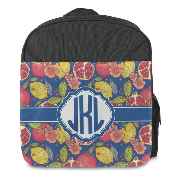 Pomegranates & Lemons Kids Backpack - Front