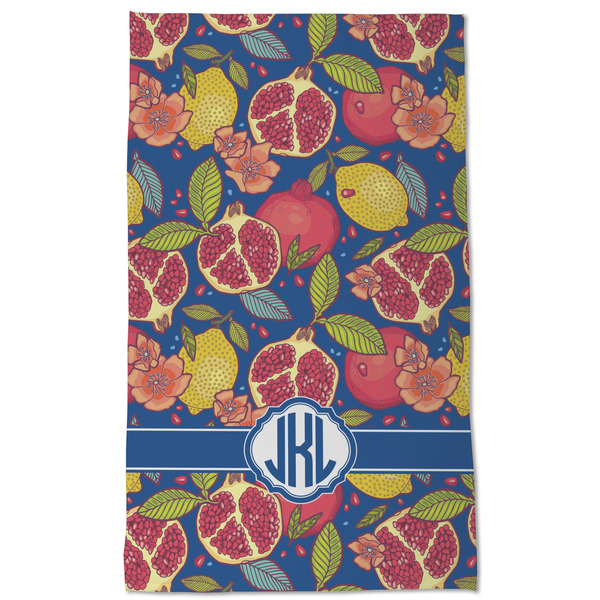 Pomegranates & Lemons Kitchen Towel - Poly Cotton - Full Front