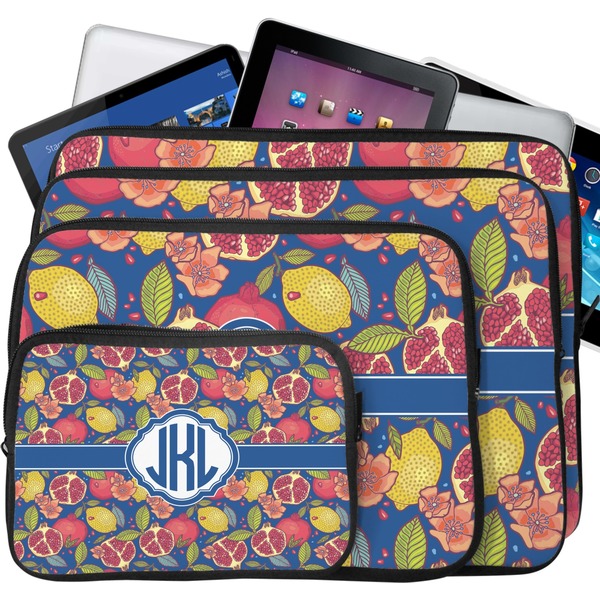 Pomegranates & Lemons Laptop Case Sizes