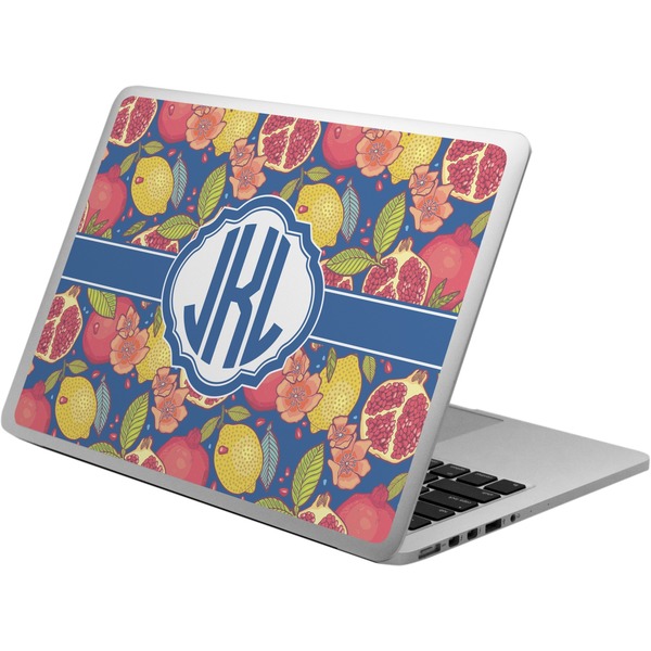 Custom Pomegranates & Lemons Laptop Skin - Custom Sized (Personalized)