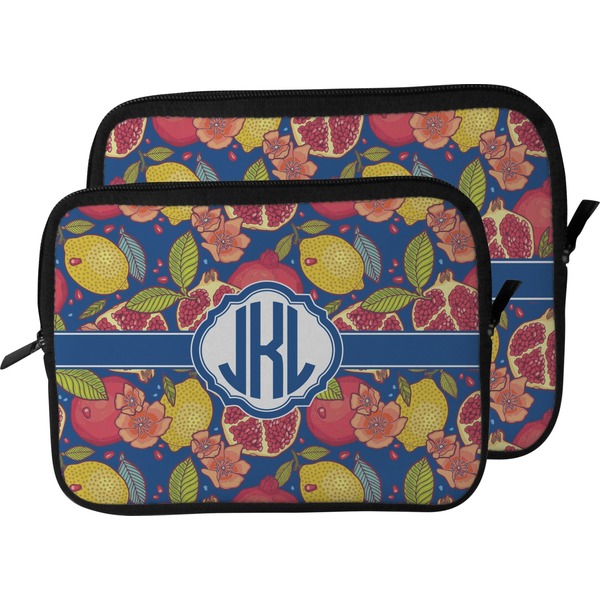 Pomegranates & Lemons Laptop Sleeve (Size Comparison)