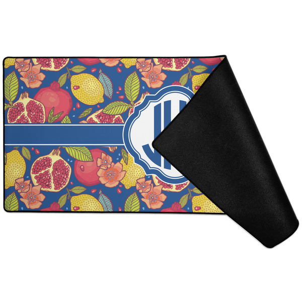 Pomegranates & Lemons Large Gaming Mats - FRONT W/ FOLD