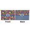 Pomegranates & Lemons Large Zipper Pouch Approval (Front and Back)