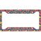 Pomegranates & Lemons License Plate Frame - Style A (Personalized)