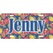 Pomegranates & Lemons Front License Plate (Personalized)