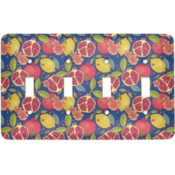 Pomegranates & Lemons Light Switch Cover (4 Toggle Plate)